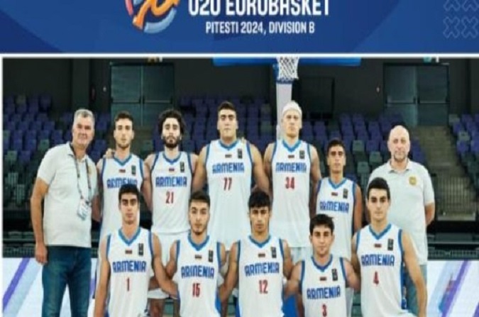 Ermenistan U20 basketbol takımı Moldova'yı yendi