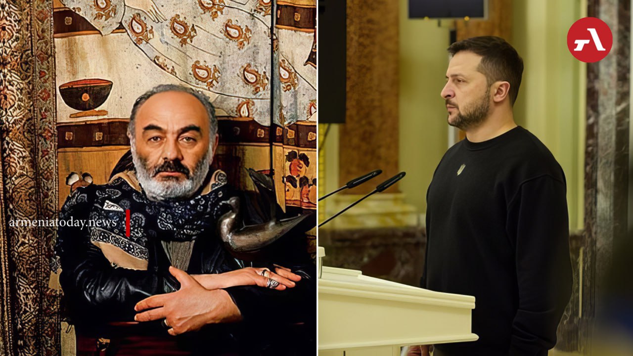 Zelensky, büyük Ermeni sanatçı Parajanov'a ölümünden sonra "Ukrayna'nın Ulusal Efsanesi" madalyasıyla ödüllendirdi