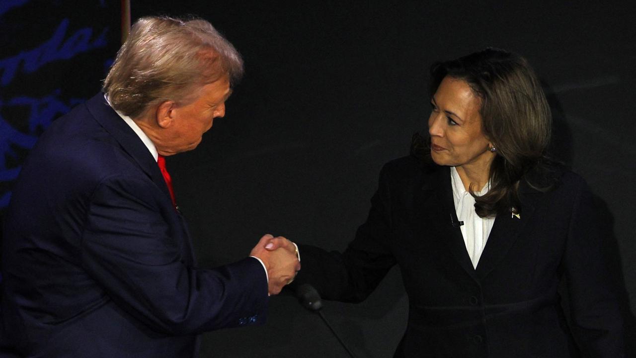 Donald Trump ve Kamala Harris, ilk televizyon tartışmasına çıktı