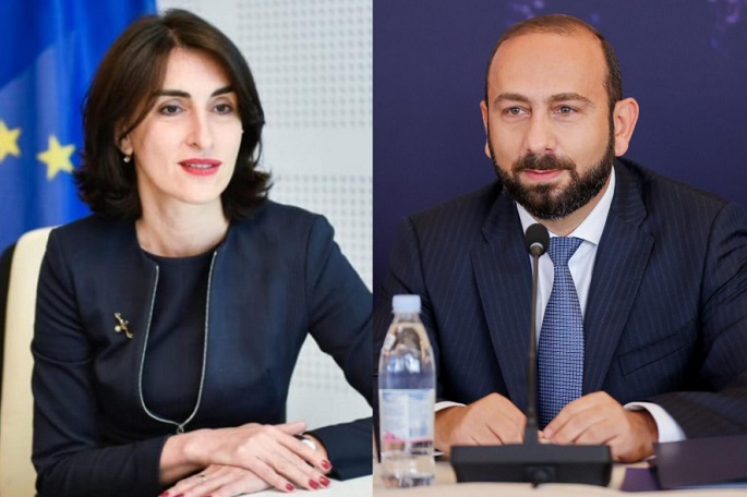 Mirzoyan, Gürcistan’ın yeni Dışişleri Bakanını tebrik etti