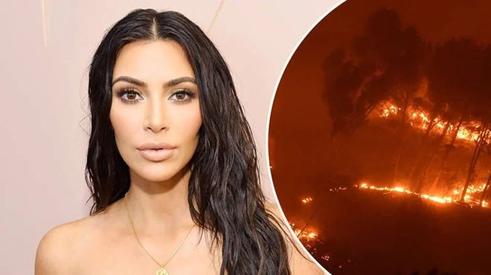 Kim Kardashian: Yüreğim şehrim için ağrıyor (Foto)