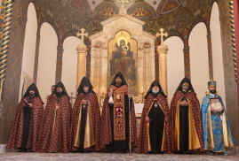 Bakü'de tutulan Ermeni Esirler için Ana Taht Eçmiadzin’de dua edildi