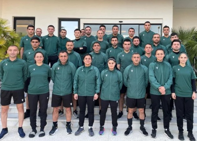 Ermenistan Futbol Federasyonu hakemleri Kıbrıs’a gitti