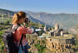 Son beş yılda Ermenistan'da turist sayısında artış yaşandı