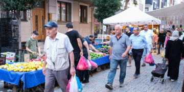 İstanbulda Halk Pazarı. ( Fotoğraf: Cumhur Yetmez )
