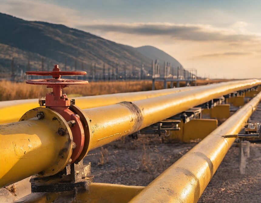 KREATİF STOK - Petrol boru hattı. (Depo Photos) (Editörlere Not: Görsel, yapay zeka ile üretilmiştir)