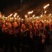 March with torches on the occasion of the Commemoration Day of Armenian Genocide victims began from the Republic Square to the Armenian Genocide memorial complex