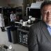CAMBRIDGE, MA - APRIL 27: Noubar Afeyan of Flagship Ventures in a lab at Moderna Therapeutics in Cambridge, MA on Apr. 28, 2015. (Photo by Lane Turner/The Boston Globe via Getty Images)